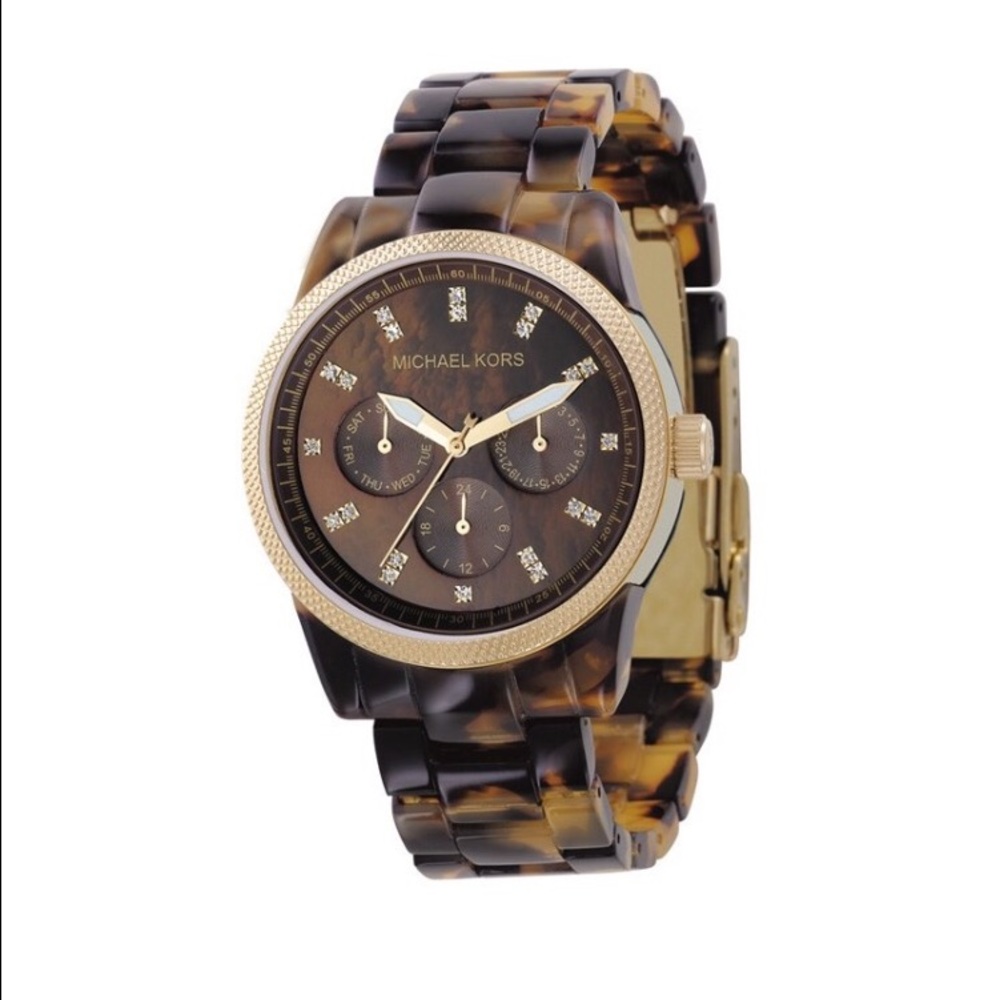Michael Kors Tortoise Watch